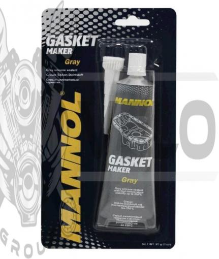 Герметик   85г   (серый) (вулканизирующийся)    (9913 Gasket Maker Gray)   MANNOL, шт