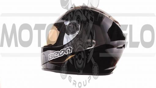 Шлем-интеграл   (mod:B-500) (size:XL, черный)   BEON, шт