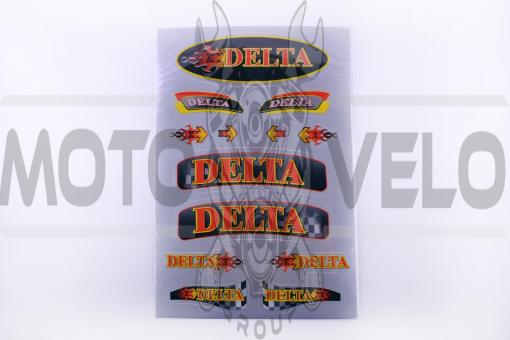 Наклейки (набор)   Delta   (33х22см, серые)   SEA, шт