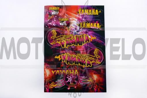 Наклейки (набор)   Yamaha   (33х22см, разноцветные)   SEA, шт