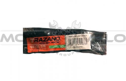Камера велосипедная 700 x 33/37c (37х622) "TRAZANO Butyl Tube" (A.V 48mm)