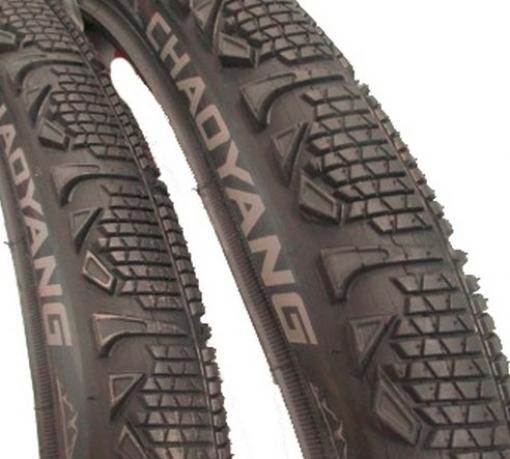 Покрышка велосипедная без камеры 26x1.95 (50-559) "Chao Yang" H-5101