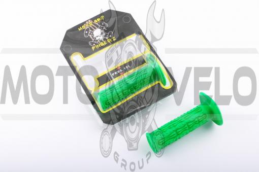 Ручки руля (mod:2, зеленые) MOTOGRIP