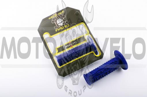 Ручки руля (mod:2, синие) MOTOGRIP
