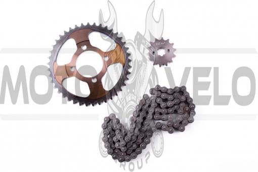 Звезды трансмиссии (пара)   Delta   420-14T + 420-41T   (+цепь 98L)   (CHOHO)   ST