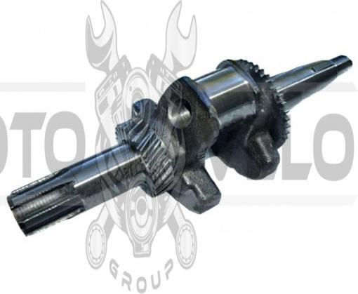 Коленвал м/б   168F/170F   (6,5/7Hp)   (под шлицы, Ø25mm)   (в сборе)   ST