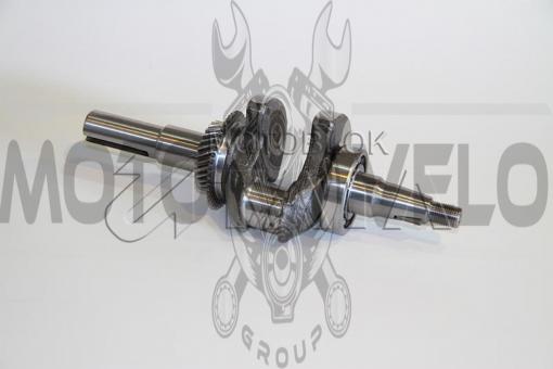 Коленвал м/б   177F   (9Hp)   (под шпонку)   (c шестернями и подшипником)   ST