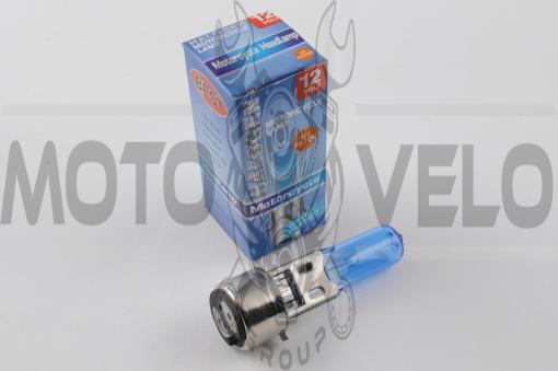 Лампа BA20D (2 уса)   12V 50W/50W   (супер белая)   BEST   (mod:A)