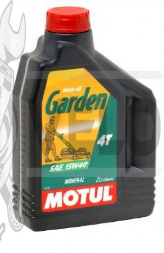 Масло   4T, 2л   (минеральное, 15W-40, GARDEN, для бензоинструмента, API SL/CD, JASO FC/FD)   MOTUL   (#101311)