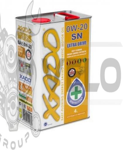 Масло автомобильное 4л   (синтетика, 0W-20SN Atomic Oil, API SN/SN-RC)   (20267)   ХАДО