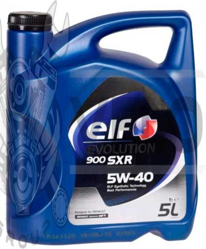 Масло автомобильное, 5л   (SAE 5W-40, синтетика, EVOLUTION 900 SXR)   ELF   (#GPL)