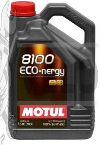 Масло автомобильное, 5л   (синтетика, 0W-30, 8100 ECO-NERG)   MOTUL   (#102794)