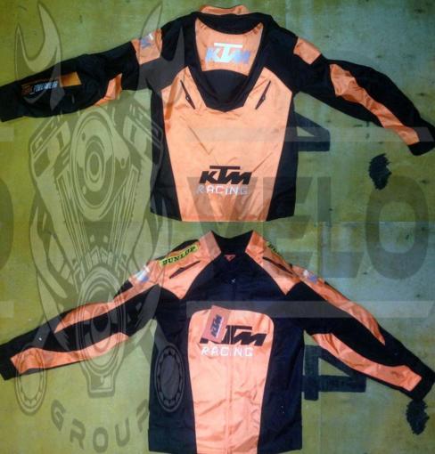 Мотокуртка   KTM   (текстиль) ( size:M, черно-оранжевая)