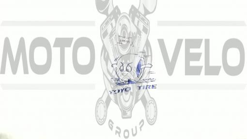 Наклейка   декор   TUYO TIRE   (16x16см, синяя)