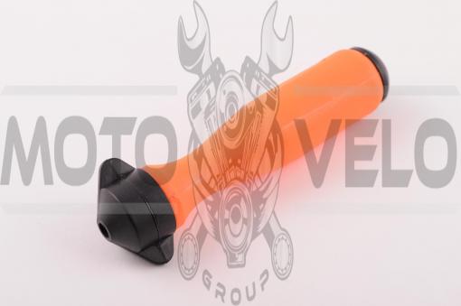 Ручка напильника бензопильного пластиковая (оранжевая)