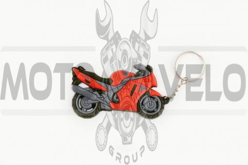 Брелок резиновый байк HONDA CBR (красный) (#YSK002B)