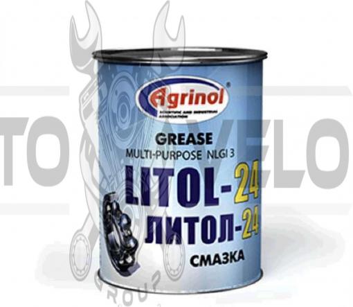 Смазка литиевая густая 800мл   ж/б   (Литол-24)   АГРИНОЛ   (#GPL)