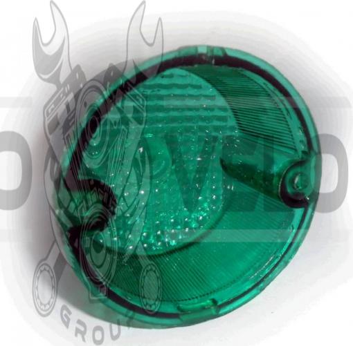Стекло поворота   ЯВА 350   (зеленое)   DVK