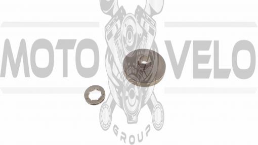 Тарелка сцепления б/п (под съемную звезду)   для Goodluck GL4500/5200   (+звезда)   HORZA