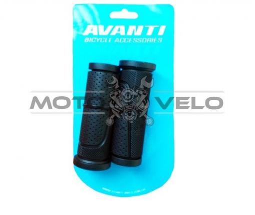 Грипсы велосипедные,под ревошифт 'AVANTI GR-56' (90mm) цвет:черный