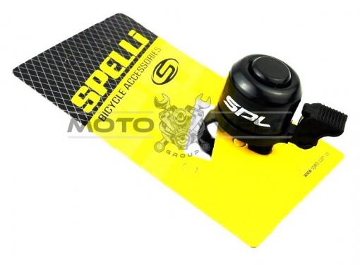 Звонок велосипедный на руль 'SPELLI'(SBL-426),цвет:черный