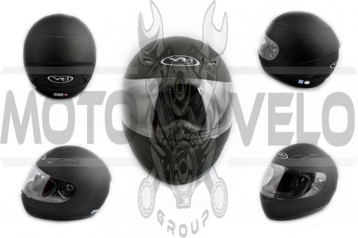 Шлем-интеграл (mod:CFP05) (size:XL, черный матовый, воротник) VR-1