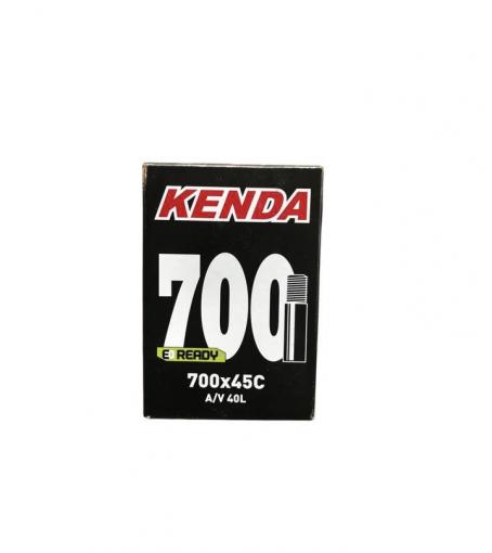 Камера велосипедная 28х1.75 (700x45C) "KENDA" (A.V 40mm)