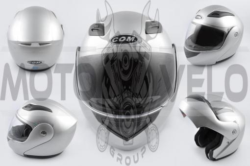 Шлем трансформер (mod:K991) (size:ХL, серый) COM