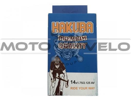 Камера велосипедная 14x1.75/2.125 'Hakuba' (A.V) в коробке