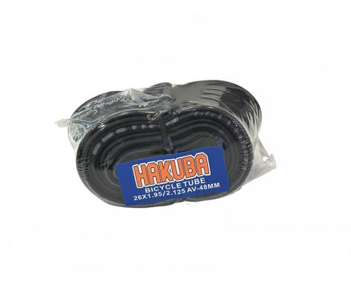 Камера велосипедная 26x1.95/2.125 AV48mm "Hakuba"( полиэтиленовая упаковка)