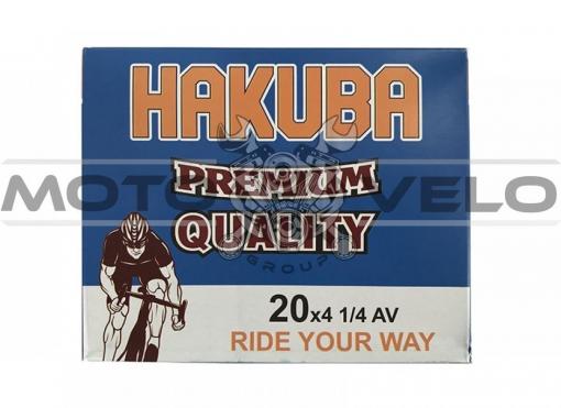 Камера велосипедная FatBike 20x4 1/4 "Hakuba" (A.V) в коробке