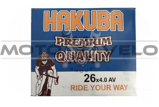 Камера велосипедная FatBike 26x4.0 "Hakuba" (A.V) в коробке