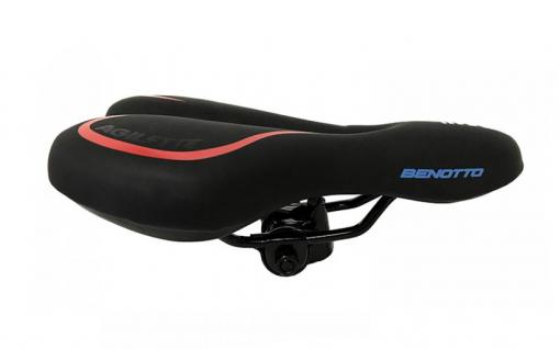 Седло велосипедное спортивное с гелиевым наполнителем 'Benotto', mod:AZ-397BF-F1