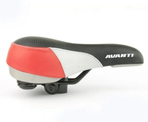 Седло спортивное 'AVANTI' цвет:черно-красный (mod:8503)