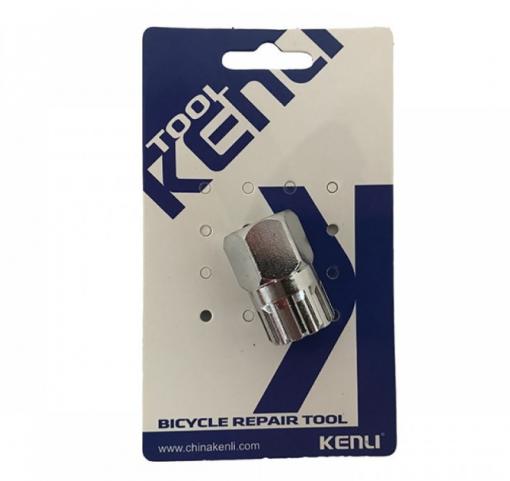 Съемник кассеты 'KENLI' (хром) (KL-9714)