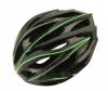 Шлем 'Calibri' FSK-D32, цвет:черный+зеленые линии