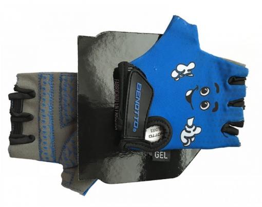 Перчатки детские открытые Benotto LCL-K65111 (Blue)