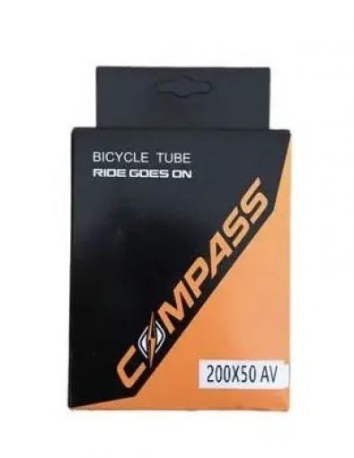 Камера велосипедная 200Х50 "COMPASS" (WANDA)