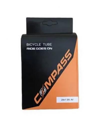 Камера велосипедная 24Х1 3/8 "COMPASS" (WANDA)