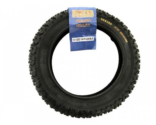 Покрышка велосипедная без камеры 12 1/2x2 1/4 "Hakuba" P-1328