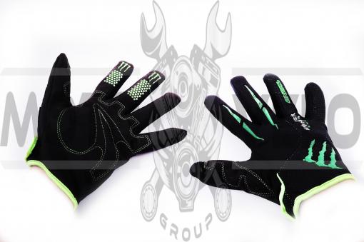 Перчатки MONSTER ENERGY (mod:2, size:L, черные)