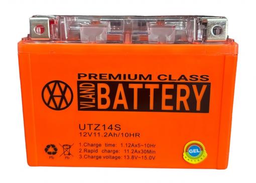 АКБ UTZ14-S 12V 11,2Ah "VLAND" (GEL) оранж 150 x 87 x 111