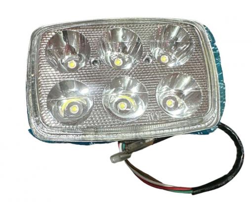 Вставка в фару LED квадратная DELTA / АЛЬФА