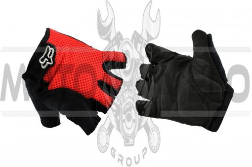 Перчатки без пальцев GLOVE (mod:Freeride, size:L, красные) FOX