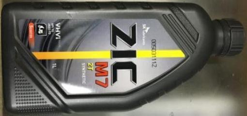Масло ZIC 2т синтетика M-7 1л (ящ - 12 шт.)