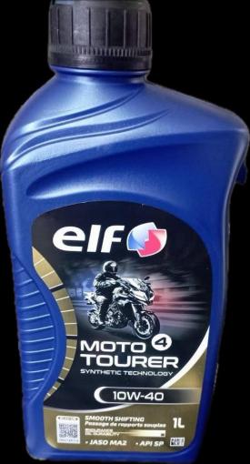 Масло ELF-4T (полусинтетика) 10W40 1л (ящ - 12шт)