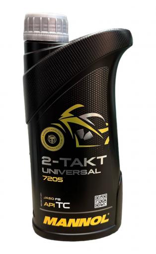 Масло 7205 Mannol 2т Universal 1л (ящ - 20 шт.)