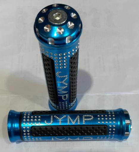 Ручки руля JYMP (пара) синие