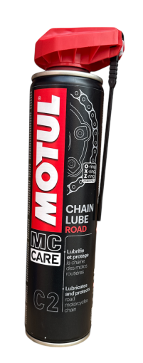 Спрей MOTUL C-2 смазка цепи высокоскоростная "ШОССЕ"400 мл
