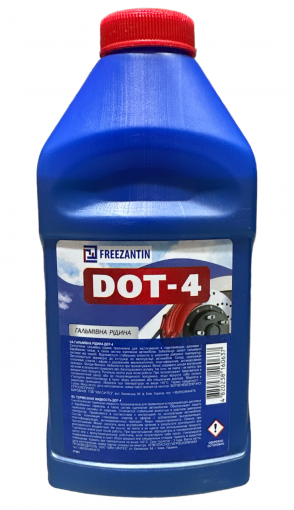 Тормозная жидкость FREEZANTIN DOT-4 0,375 L